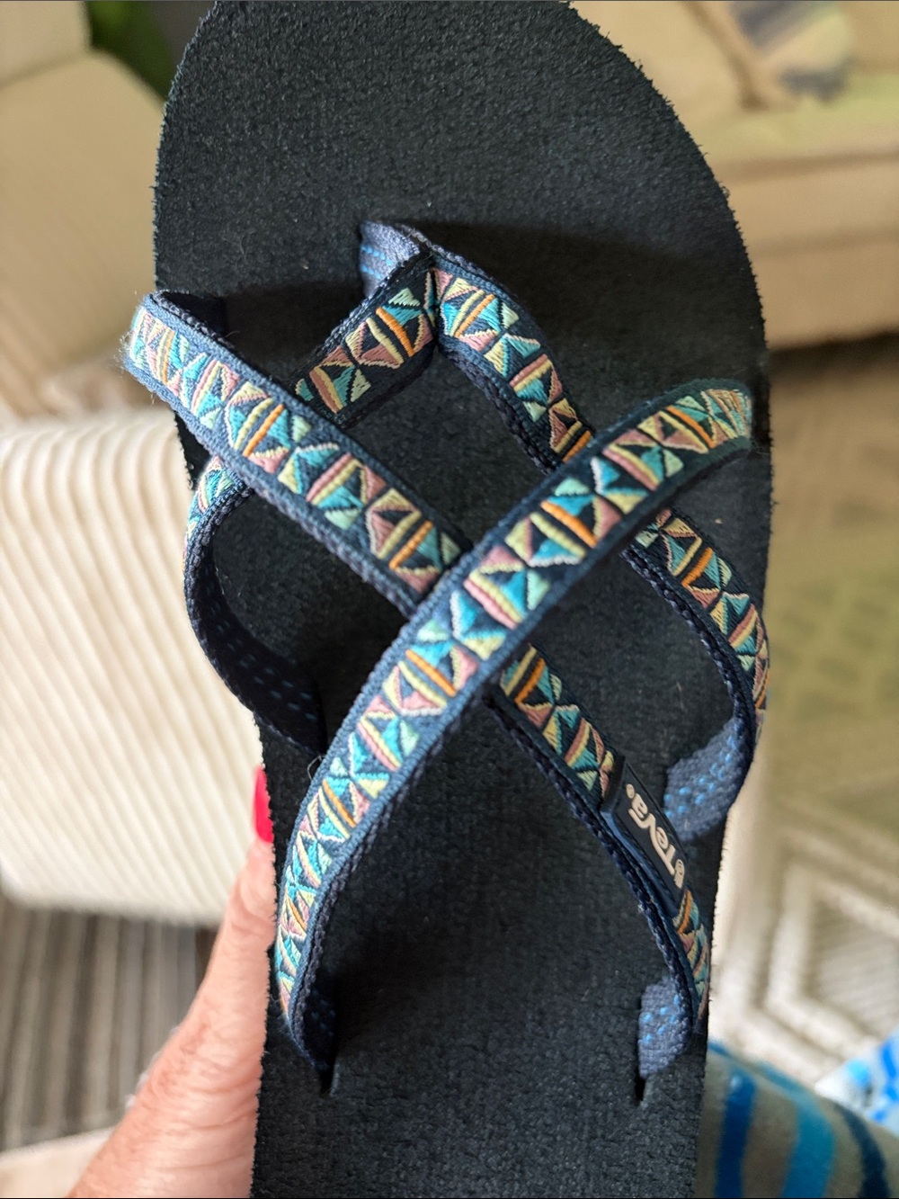 Teva Mush Madalyn Wedge Ola 2 Size 9 - Picture 6 of 6